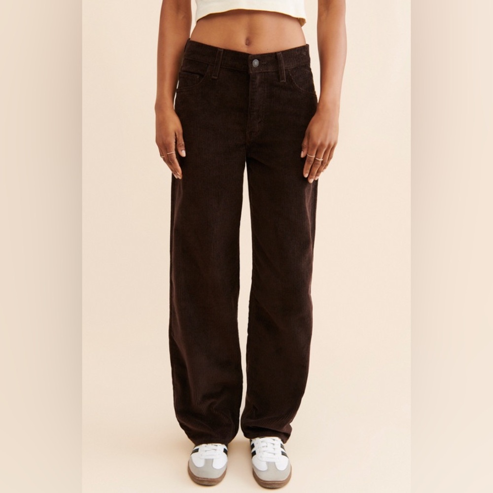 Levi’s baggy dad corduroy pants, size 28